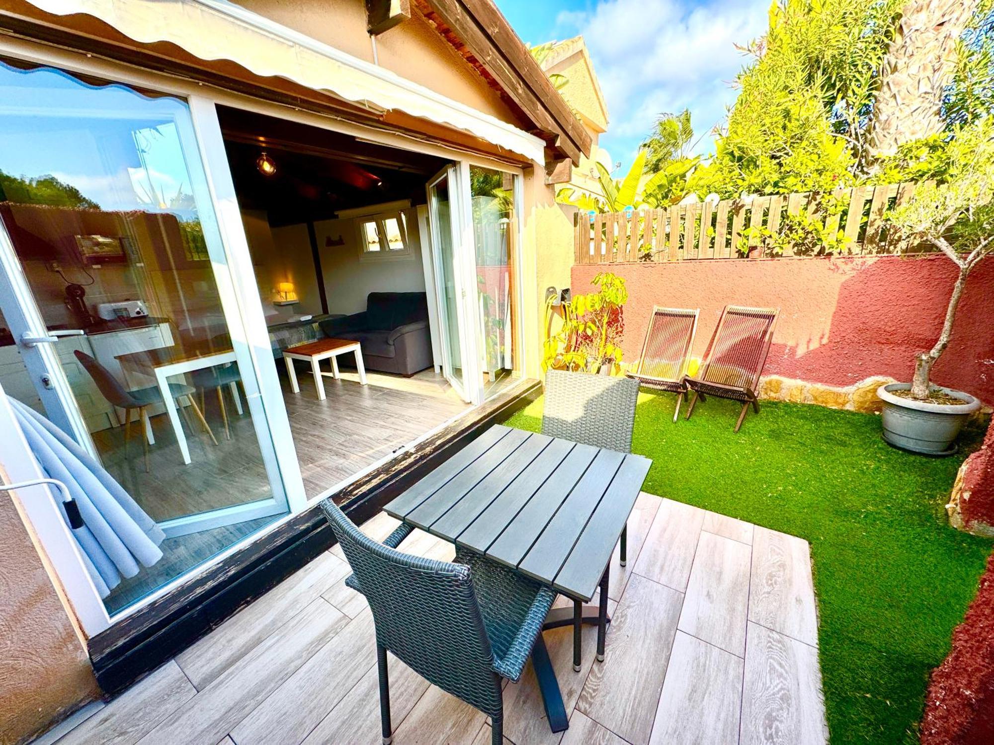 3 Casita-Estudio Con Jardin En La Playa Puerto Marino Екстер'єр фото