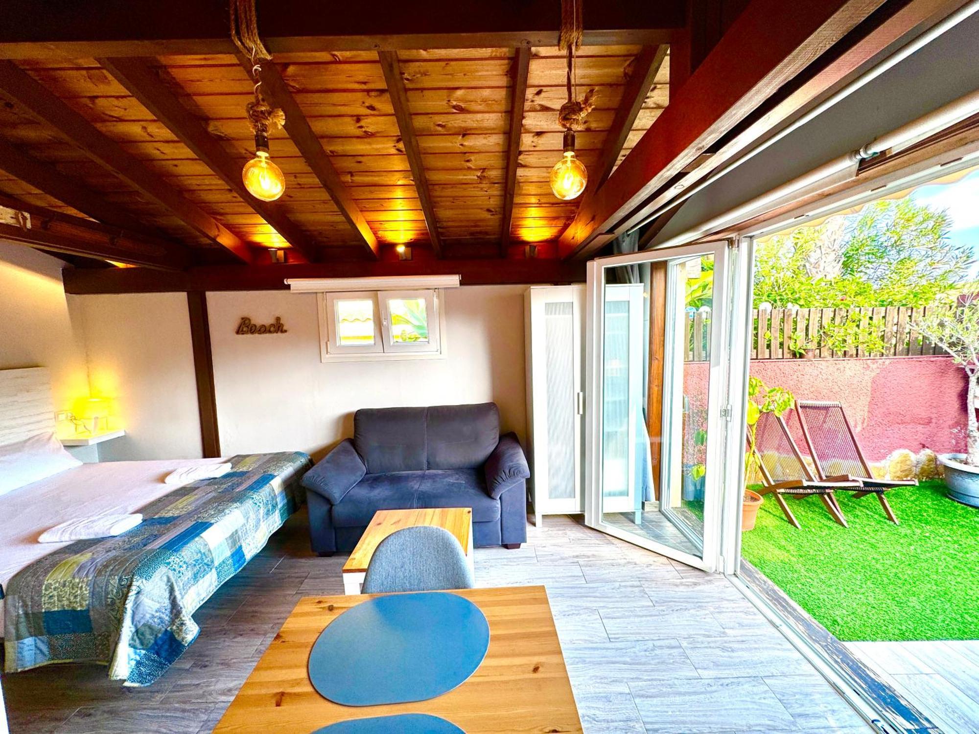 3 Casita-Estudio Con Jardin En La Playa Puerto Marino Екстер'єр фото
